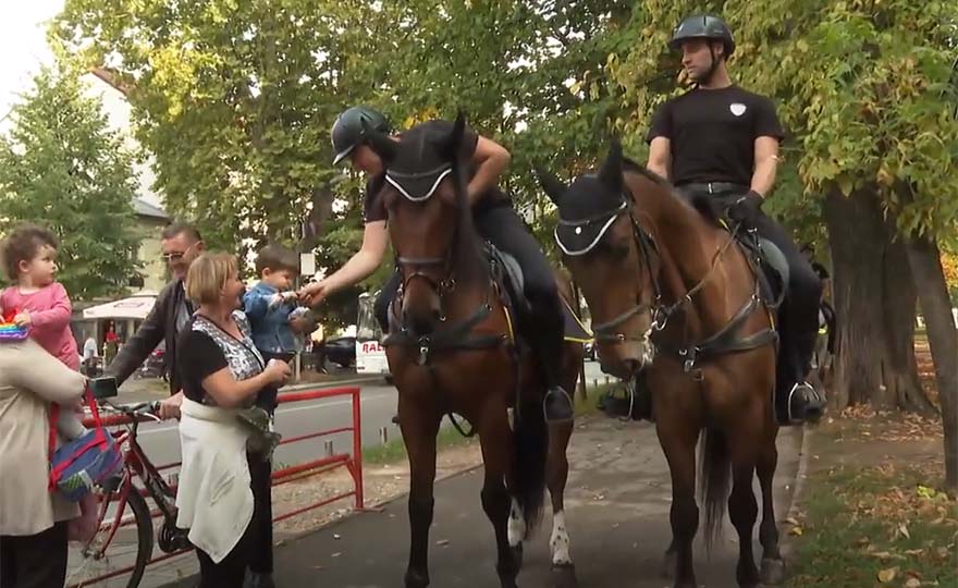 Najmlađa ali jedna od najljepših jedinica u MUP-u Srpske, konjica i službeni psi