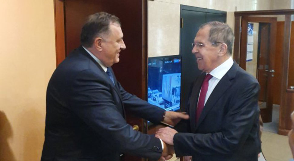 Додик сутра са Лавровим у Анталији