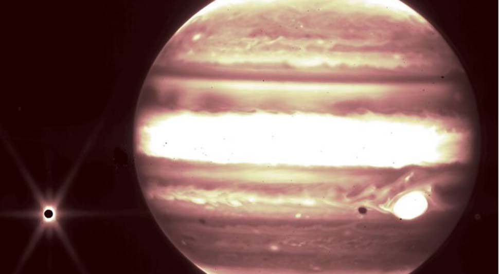 NASA objavila fascinantnu fotografiju Jupitera koju je snimio Webb teleskop