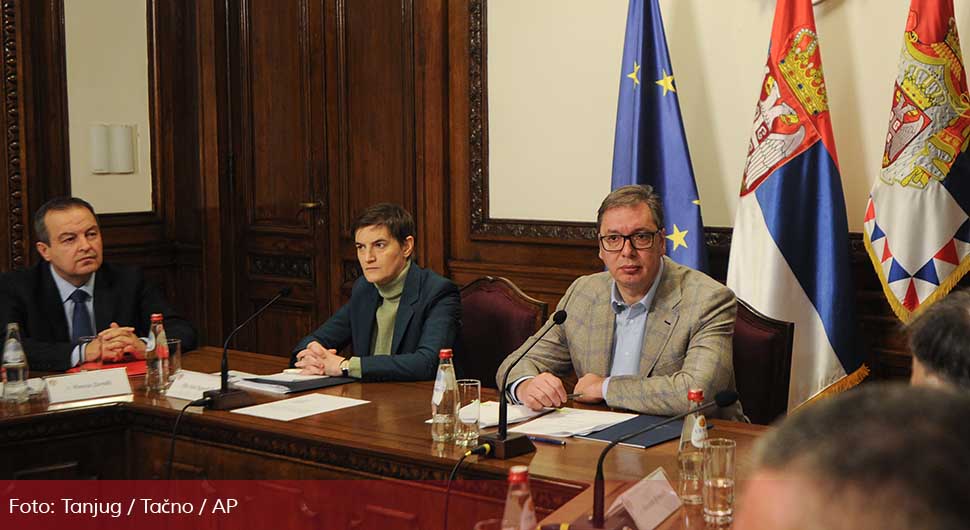 Ухапшен мушкарац, осумњичен да је пријетио Александру Вучићу и Ани Брнабић