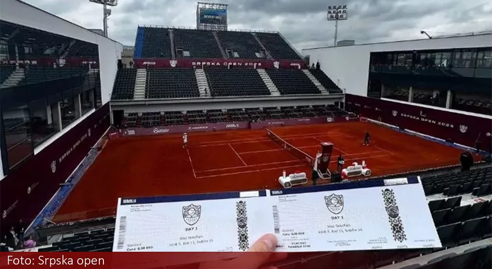 Dvoje sankcionisanih zbog preprodaje karata za Srpska open