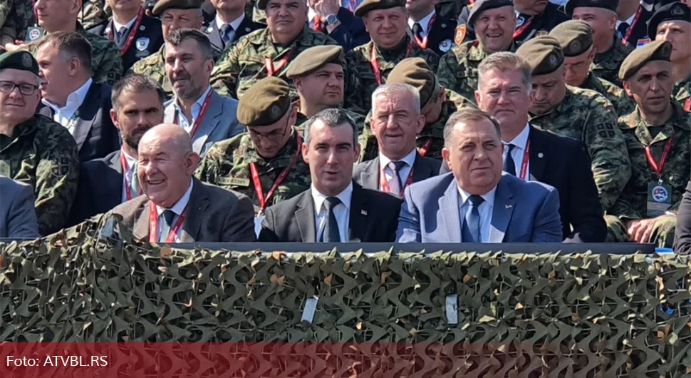 Prikaz sposobnosti Vojske Srbije: Prisustvuju Dodik, Cvijanovićeva i Višković