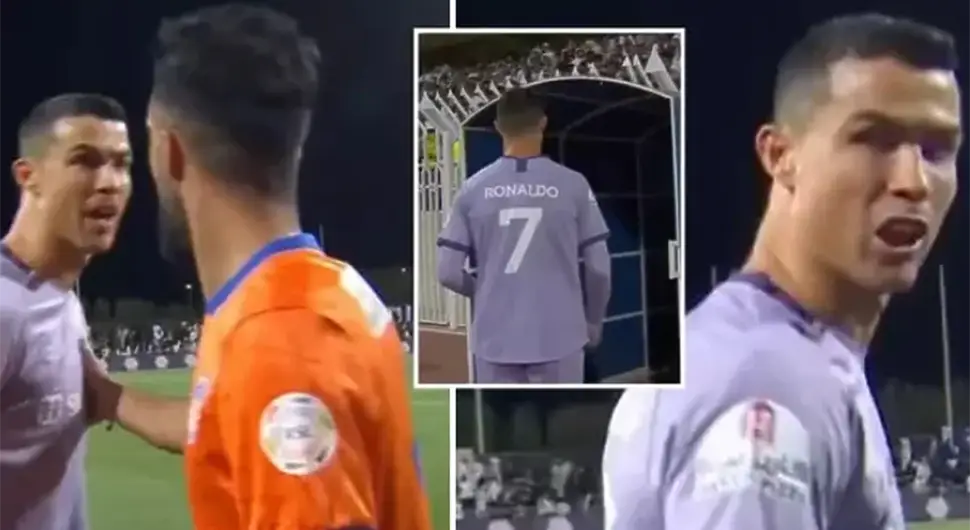 Ronaldo potpuno izgubio živce, nakon utakmice dobacivao protivničkom igraču