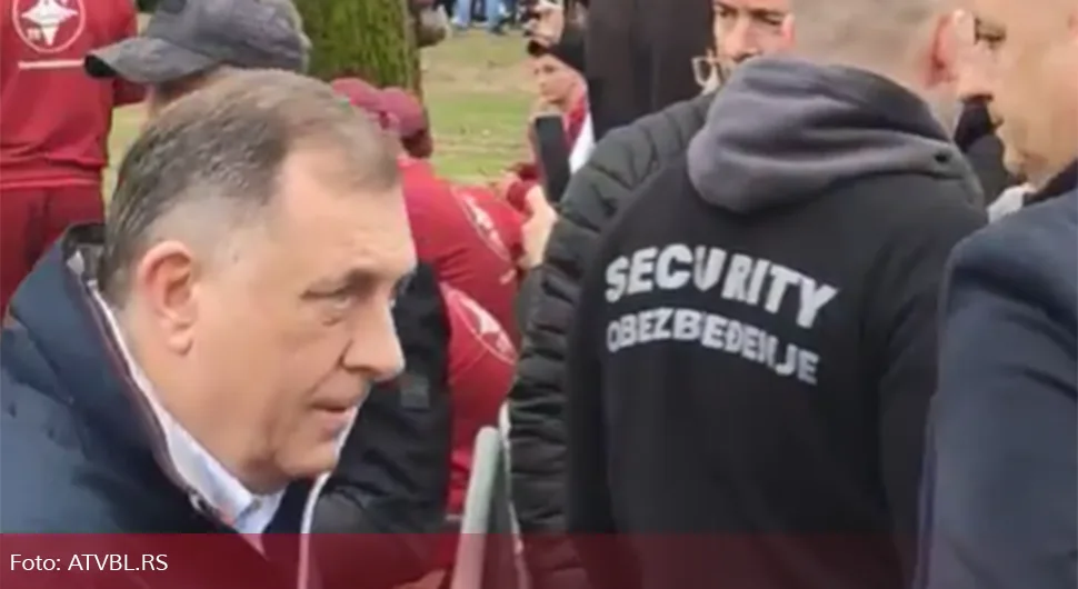 Dodik prisustvovao Đokovićevom treningu