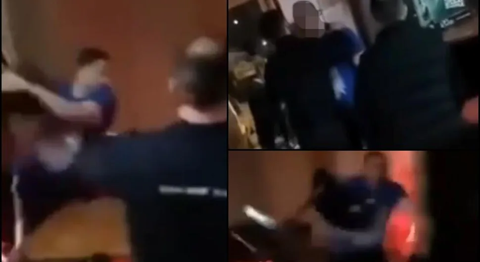 Jeziv snimak kafanske tuče, pretučeni momak se bori za život