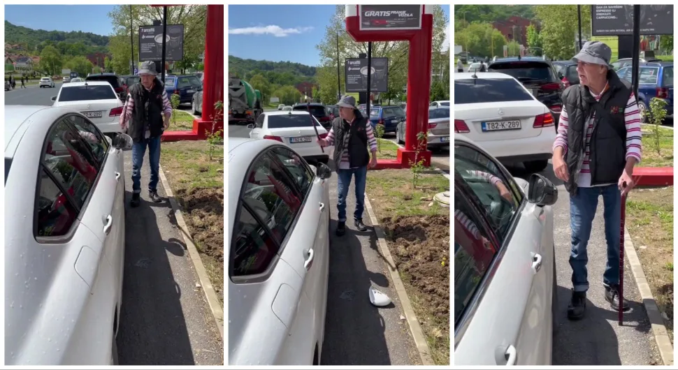 Čiča lupao nepropisno parkirane automobile