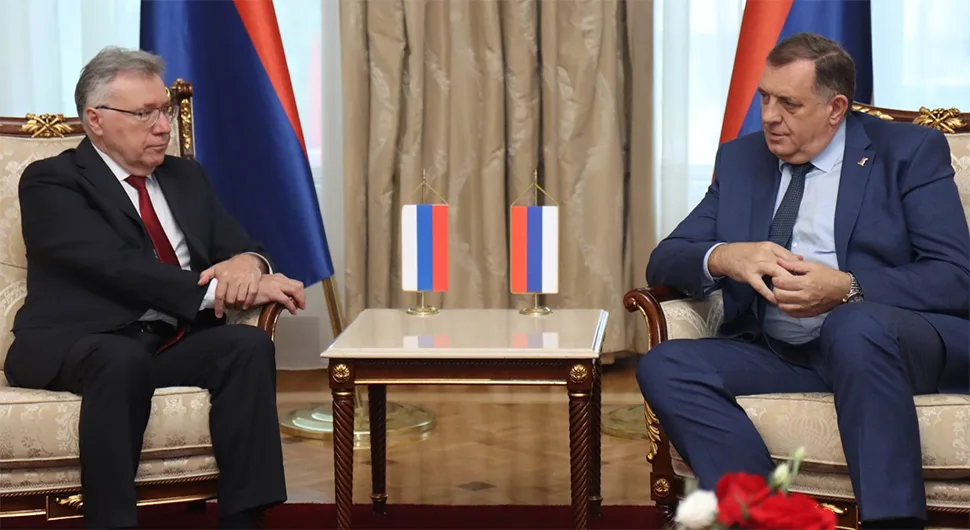 Dodik sa Kalabuhovom: Sastanci u Rusiji uspješni; Srpska neće ostati sama