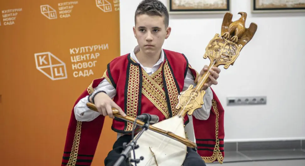 Mladi Bilećanin (13) osvojio 6. mjesto na Saveznom festivalu guslara