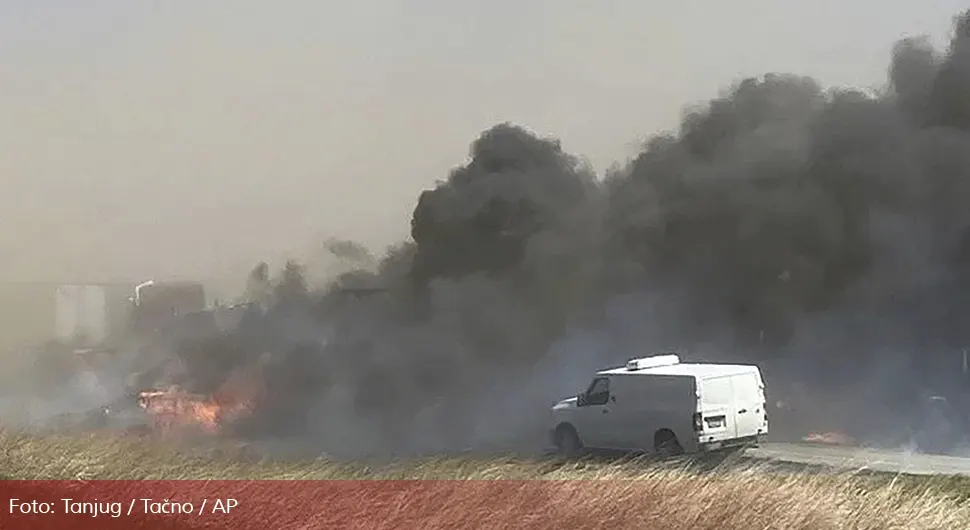 Sudar 72 vozila, šest osoba poginulo