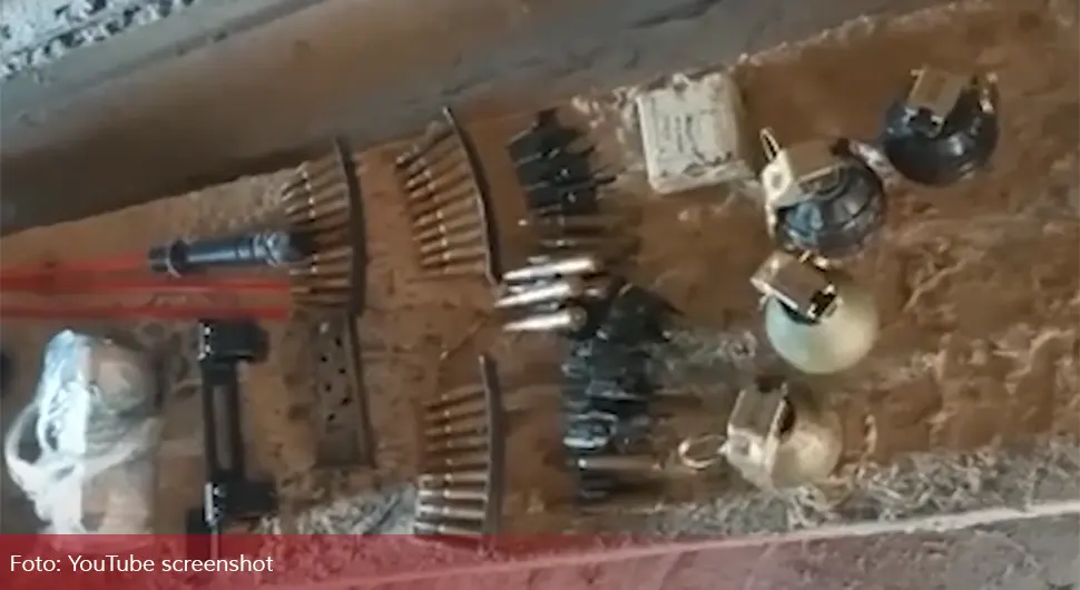 Objavljen snimak arsenala oružja koje je imao monstrum iz Mladenovca