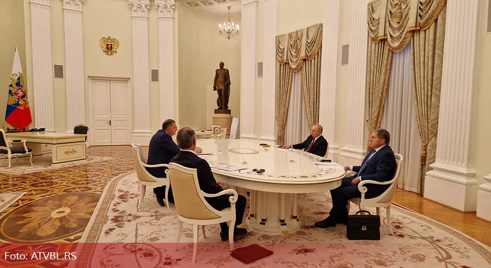 Sastanak Dodika i Putina: Rusija zahvalna Srpskoj na prijateljskom stavu