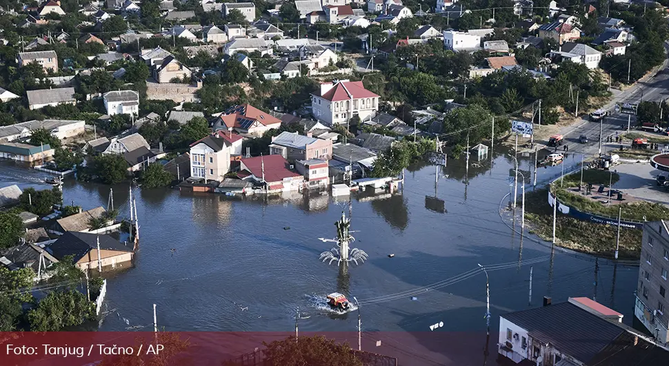 Kijev: Pod vodom oko 600 kvadratnih kilometara Hersonske oblasti