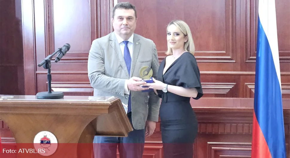Darinka Petrović dobila nagradu Saveza novinara Rusije