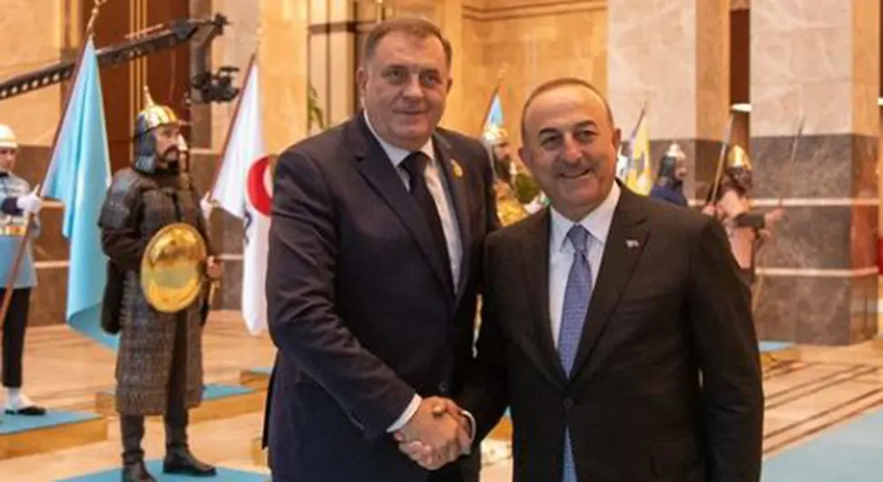 Dodik i Cvijanovićeva na inauguraciji Erdogana, dočekao ih Čavušoglu