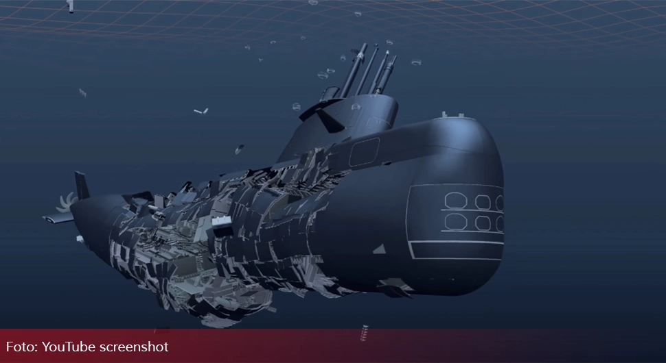Kako izgleda implozija podmornice?