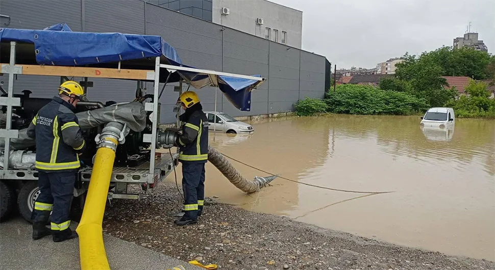Šest osoba evakuisano na teritoriji Kruševca, Čačka i Јagodine zbog poplava