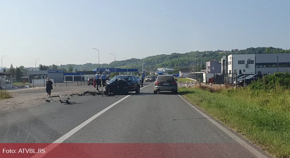 Sudar u Ramićima, formirane velike gužve