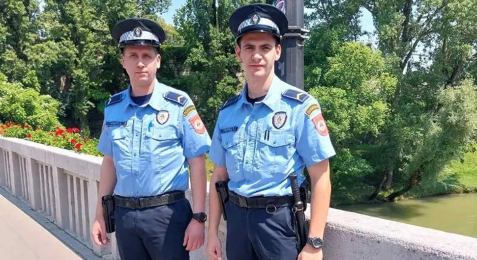 Ovo su banjalučki policajci koji su spriječili ženu da skoči u Vrbas