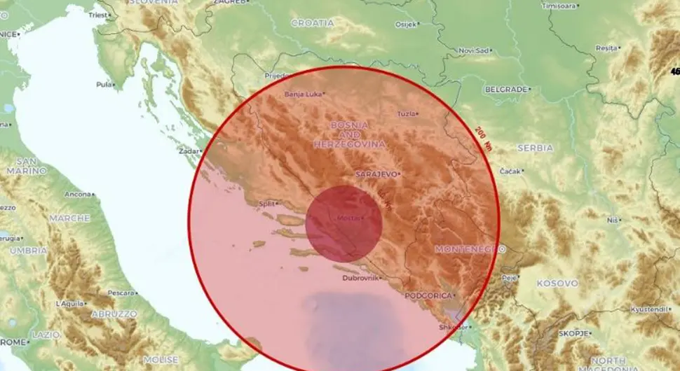 Zemljotres pogodio BiH