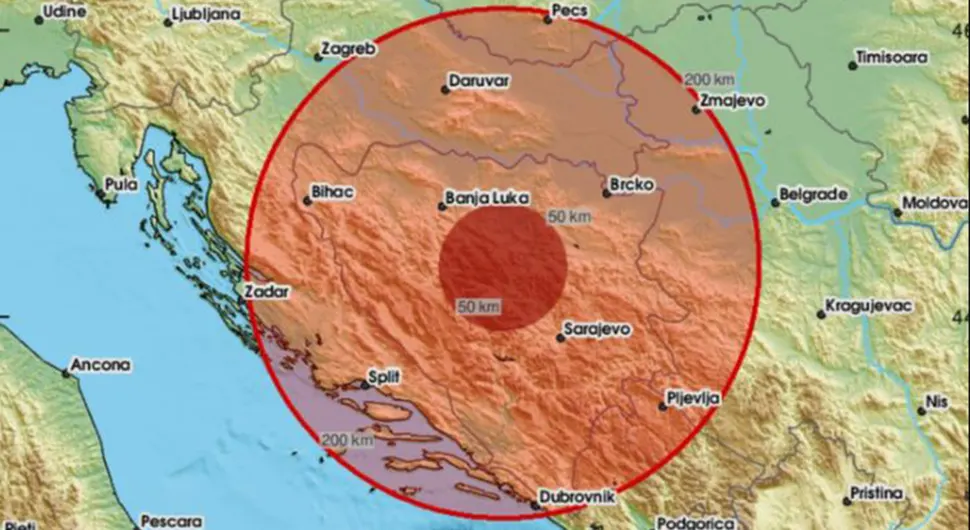 Zemljotres u BiH, još nema podataka