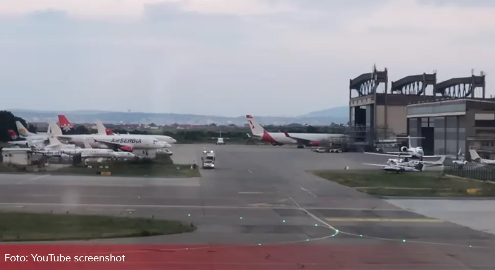 Dojava o bombi na aerodromu 