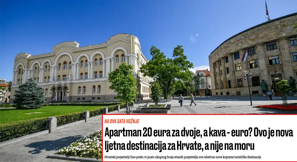 Hrvatski list: Banjaluka nova ljetna destinacija