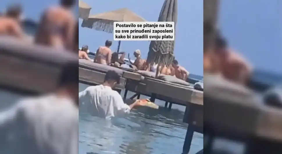 Uopšte nije smiješno: Evo šta mora da radi konobar na plaži u Grčkoj