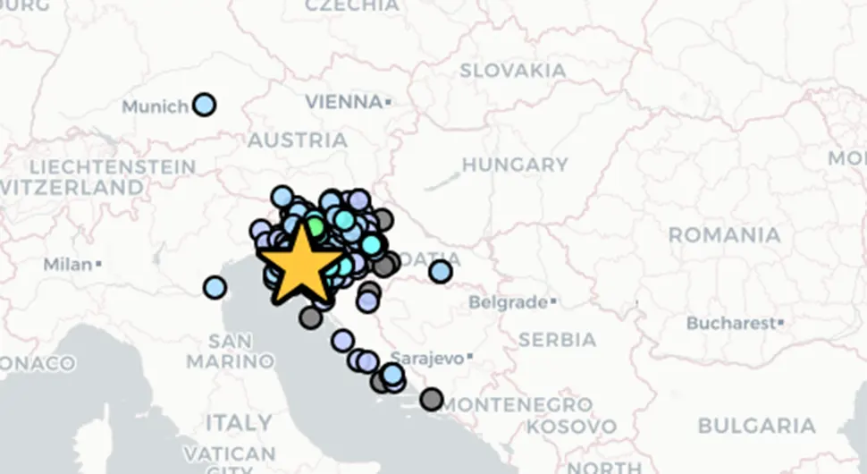 Jači potres pogodio dio Hrvatske: Ne pamtim kad je bilo ovako jako
