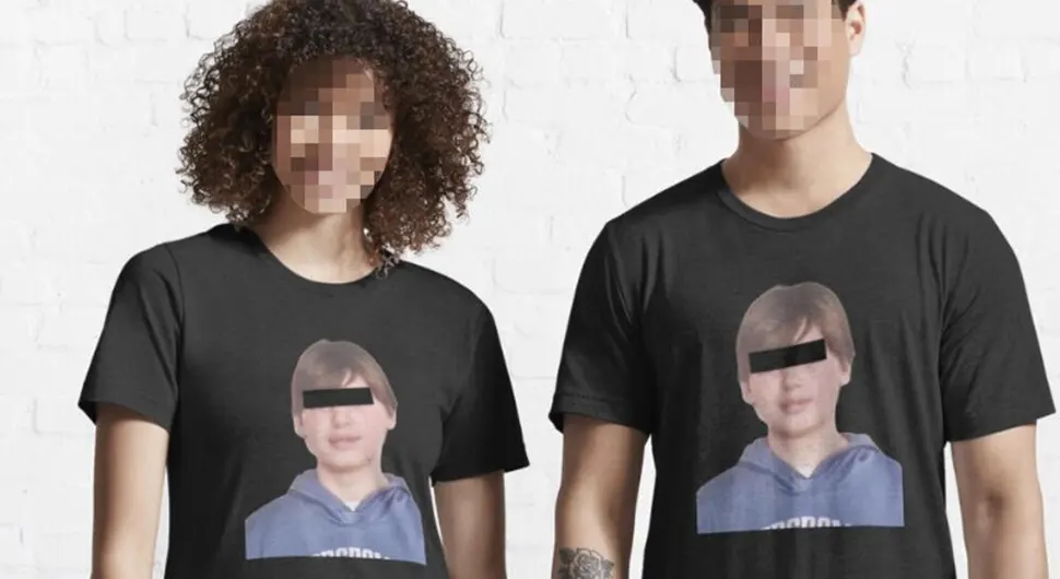 Užas: Majice sa likom dječaka ubice prodaju kao suvenir