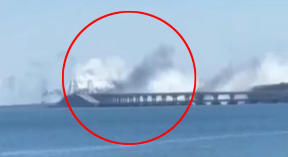 Ispaljeni projektili na Krimski most