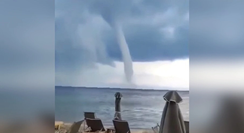 Tornado na Halkidikiju: Objavljen snimak oluje