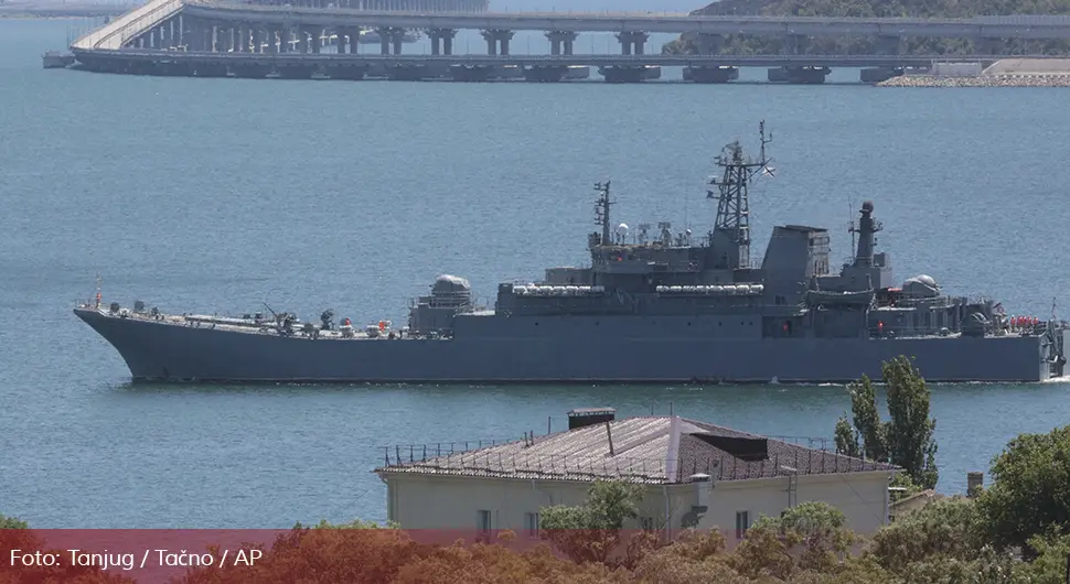 Ukrajinci napali ruske civilne brodove u Crnom moru