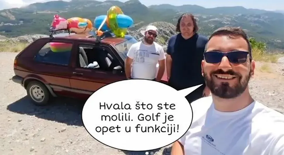 Momci iz Inđije popravili auto: Hvala što ste se molili, golf je ponovo u funkciji