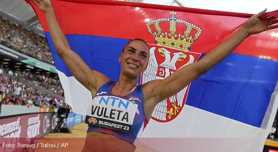 Ivani Vuleti i njenom treneru po 30.000 evra za zlatnu medalju