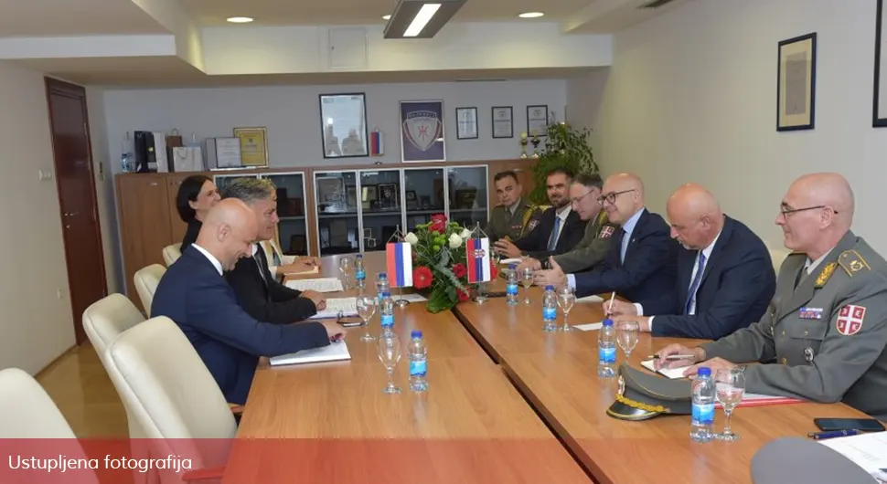 Karan i Kostrešević se sastali dlegacijom Ministarstva odbrane Srbije
