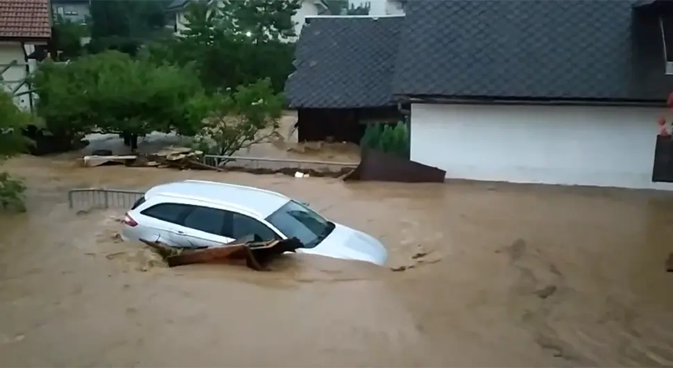 Kiša i poplave u Sloveniji, nevrijeme se očekuje i u Hrvatskoj