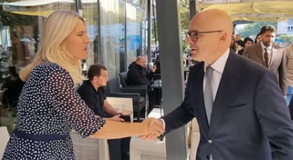 Cvijanovićeva razgovarala sa Vučevićem