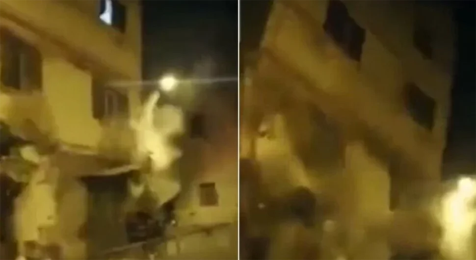 Jeziv trenutak urušavanja zgrade u Maroku, nestala je u nekoliko sekundi