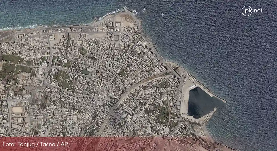 Grad izgleda kao da je bombardovan: Jezivi satelitski snimci Libije