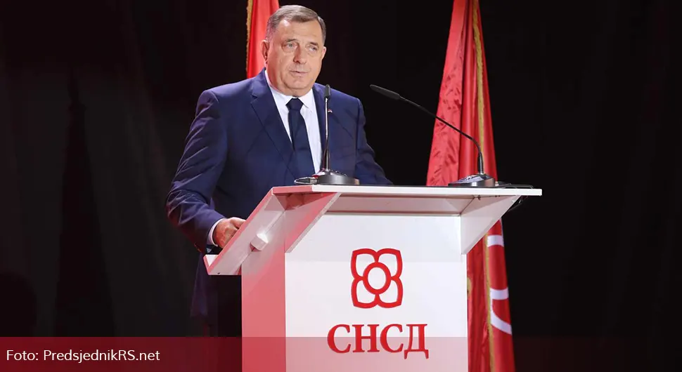 Dodik: SNSD vratio dostojanstvo Srpskoj, zaležemo se za mir i stabilnost