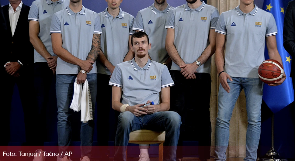 Simanić: Košarkaše Srbije sam bodrio porukama, oni mene pobjedama