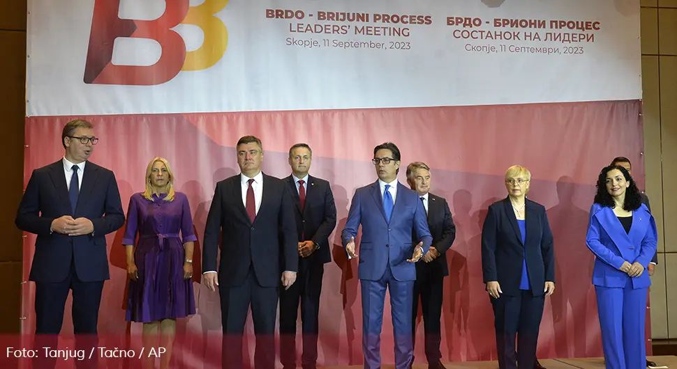 U Skoplju Samit procesa Brdo Brioni: Cvijanovićeva među liderima zemalja Zapadnog Balkana