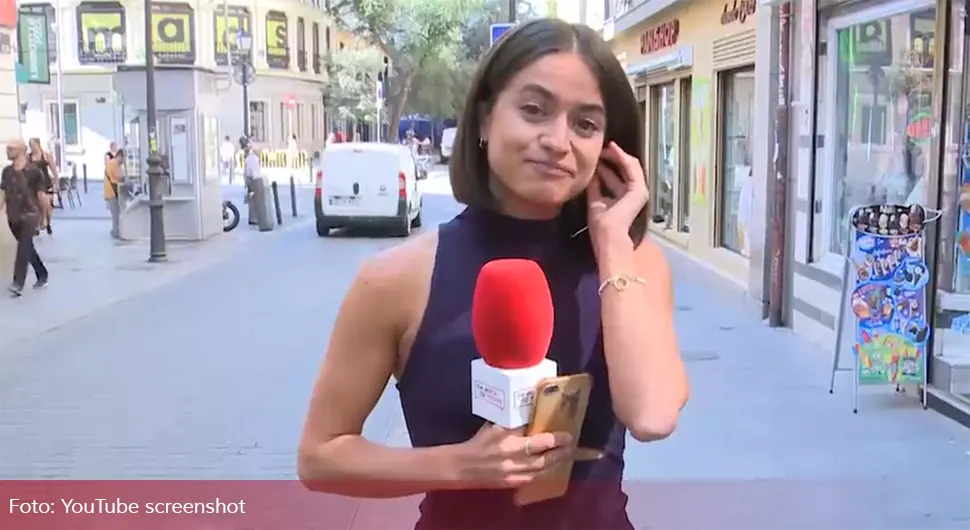 Seksualni napad uživo - muškarac uhapšen nakon što je dodirivao TV reporterku