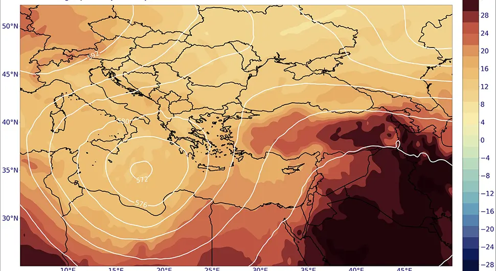 Bh. meteorolog objasnio Omega blok i šta on znači za BiH