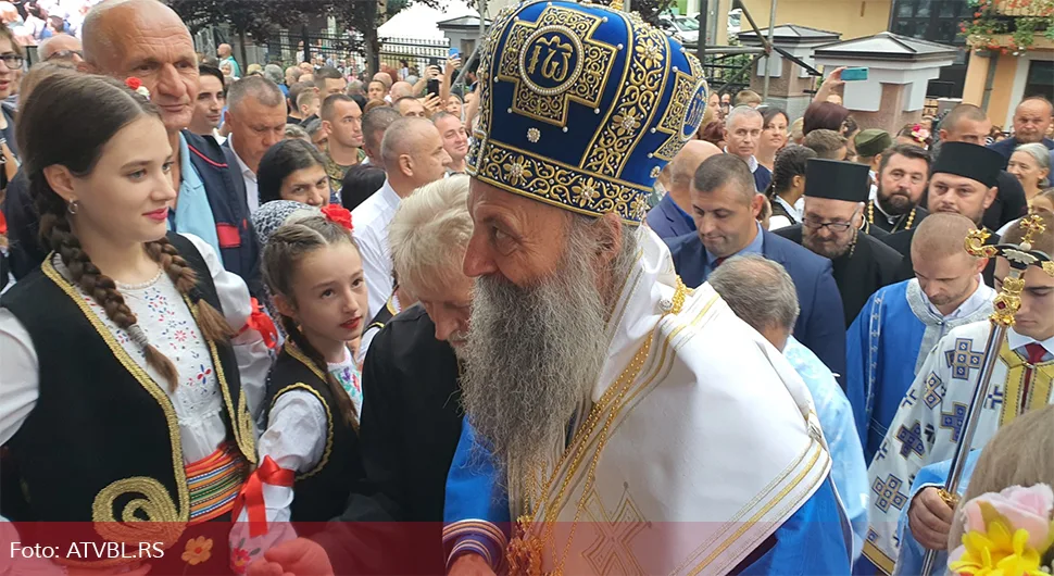 Патријарх Порфирије: Црква и православна вјера чине Србе живима
