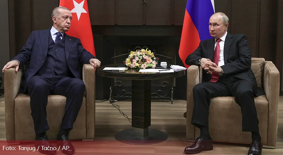 Sastanak Putina i Erdogana