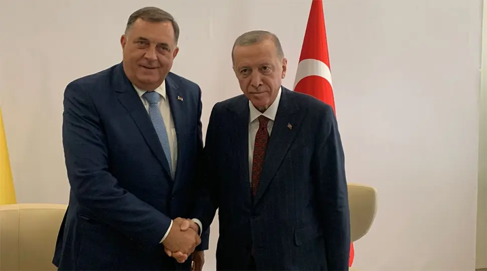 Потврђен састанак Ердогана и Додика