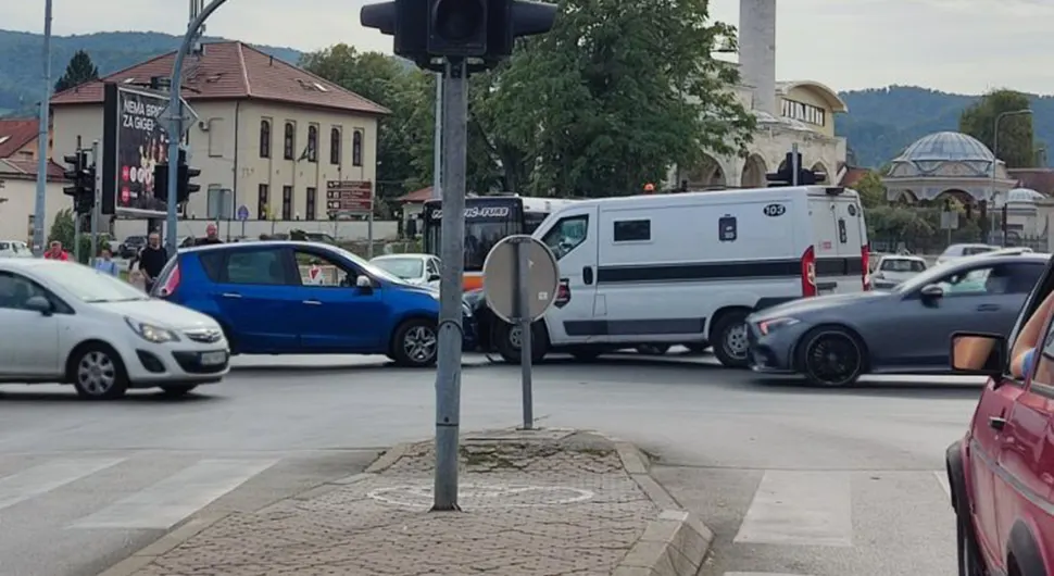 Sudar u centru Banjaluke, stvorila se gužva u saobraćaju