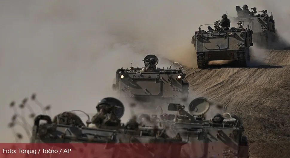 Израелски тенкови надомак Газе