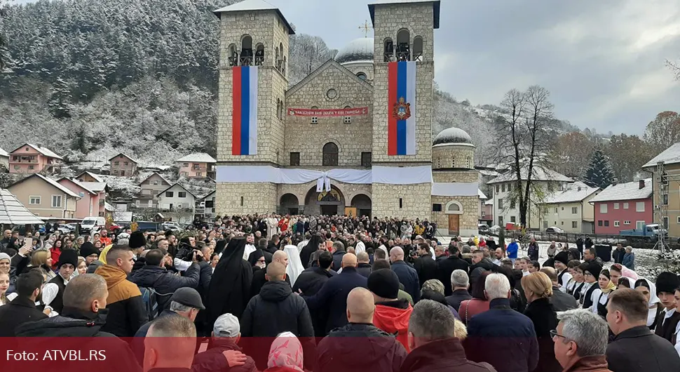 Патријарх Порфирије: Велики благослов излио се на Фочу и Републику Српску